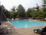 Each section of the Hamlets has its own pool.  Here is the Timberline pool. Another great reason to expore the Rockland County real estate market,